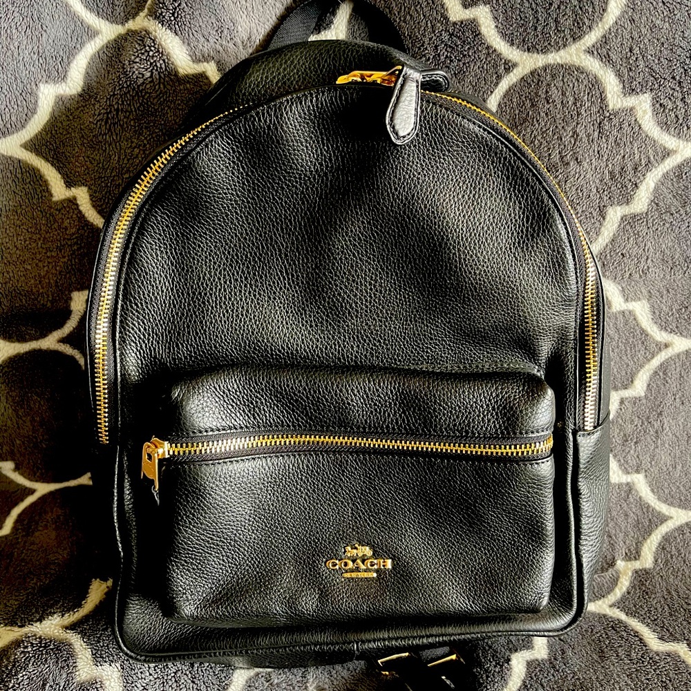 Black Coach backpack